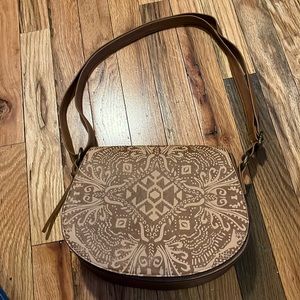 Brown crossbody/or shoulder bag purse. NWOT